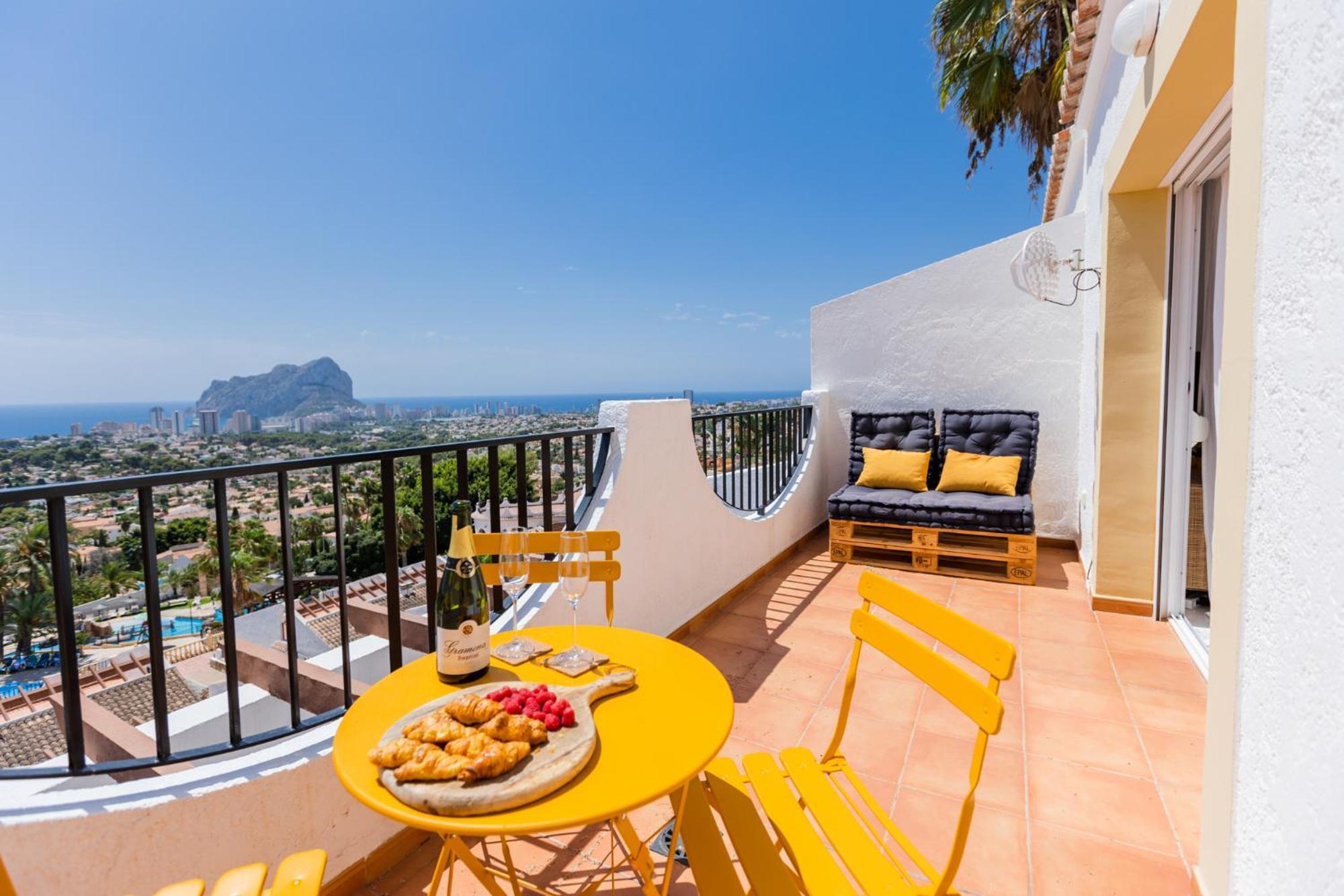 Casa Crista - Calpe, Costa Blanca 1907 Lägenhet Exteriör bild